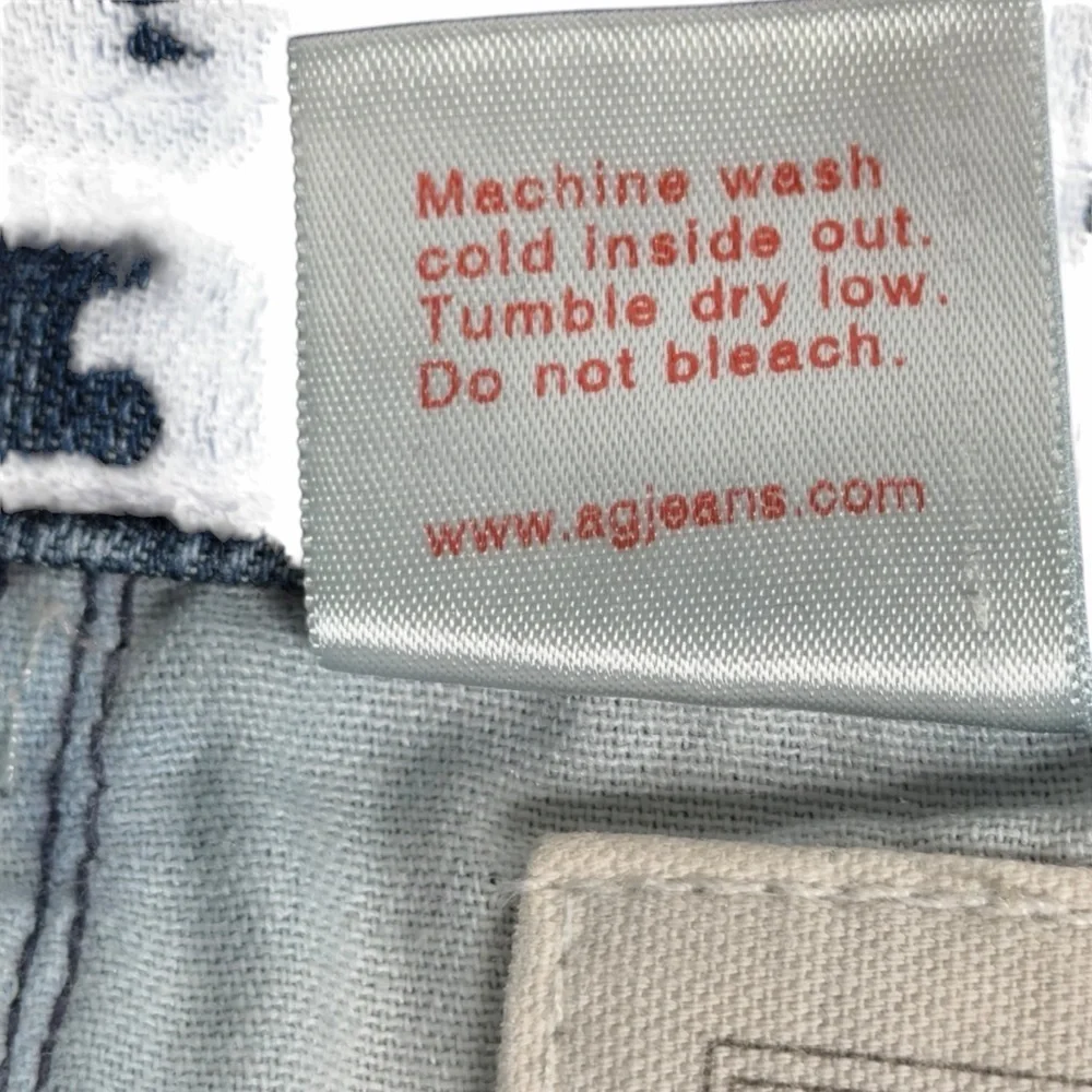AG Adriano Goldschmied Tomboy Jeans Womens 25 Blue Relaxed Straight Leg